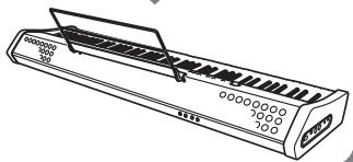 CASIO PS-20 - Attachment of the Score Stand - 2
