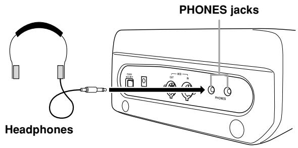 CASIO PX-100 - Connecting Headphones - 1
