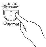 CASIO PX-100 - Playing a Music Library Tune - 2
