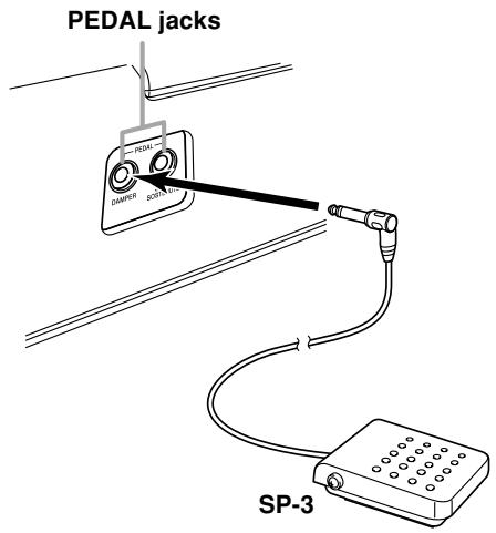 CASIO PX-100 - Connecting to a PEDAL Jack - 1