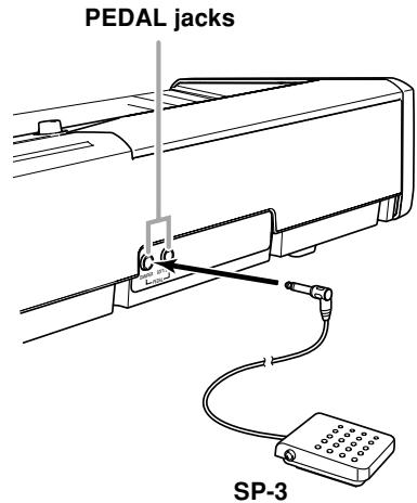 CASIO PX-110 - Connecting to a PEDAL Jack - 1