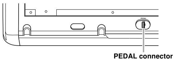 CASIO PX-110 - PEDAL connector - 1