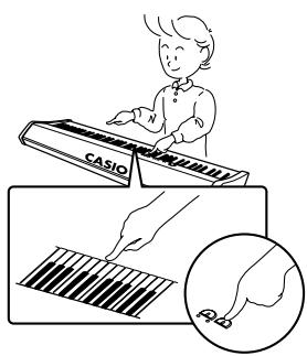 CASIO PX-500L - Selecting a GM Tone or Drum Set - 4