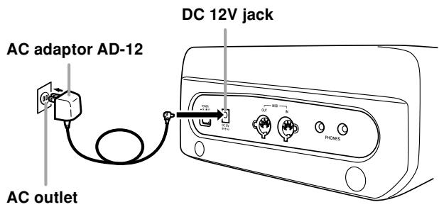 CASIO PX-500L - Specified AC Adaptor: AD-12 - 1