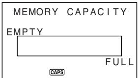 CASIO SF-4990 - To check the memory status - 1
