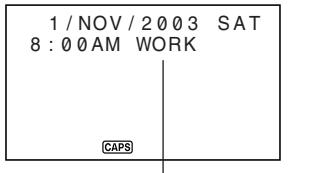 CASIO SF-6990 - About Schedule Keeper data and initial displays... - 2