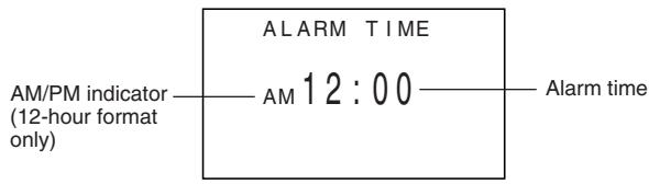 CASIO SF-6990 - Alarm Display - 1