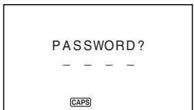 CASIO SF-6990 - To enter an existing secret memory area - 1