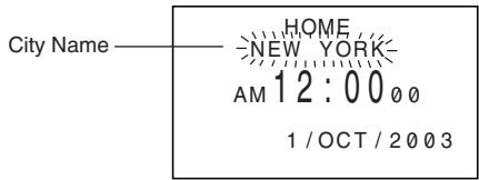 CASIO SF-6990 - To set the Home Time zone - 2