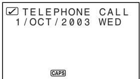 CASIO SF-6990 - Press ENTER. - 2