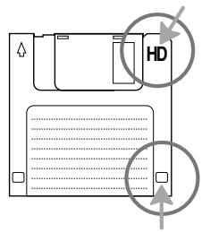 CASIO WK-3000 - Diskette Type Indicators - 1