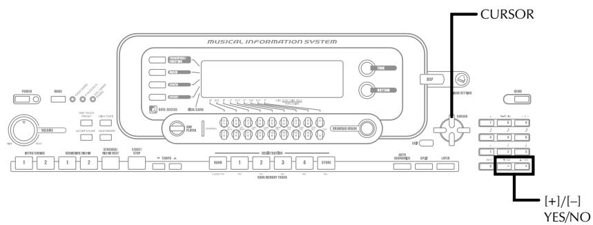 CASIO WK-3000 - Saving Data - 2