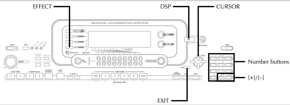 CASIO WK-3000 - Applying Effects to Tones - 1