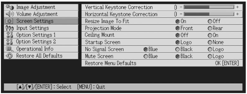 CASIO XJ-450 - Basic Setup Menu Operations - 2