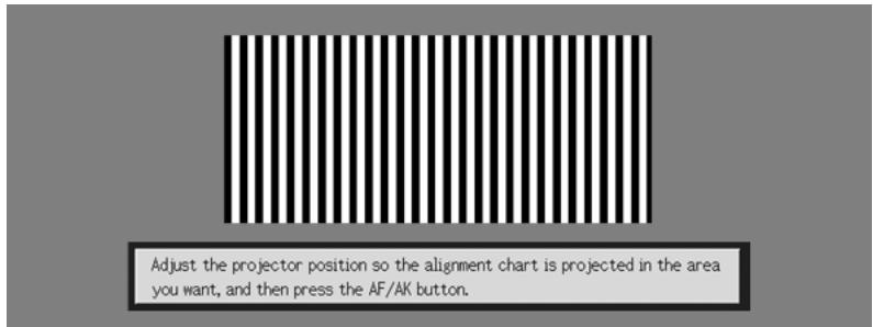 CASIO XJ-450 - Press the [AF/AK] key. - 1