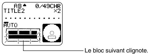 CASIO CW-75 - Saisissez le texte de l'étiquette - 2