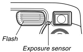 CASIO GV-10 - Precautions when Using Flash - 1