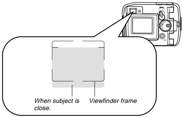 CASIO GV-10 - Using the Optical Viewfinder - 1