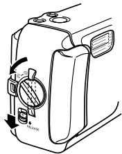 CASIO GV-20 - Removing a Memory Card from the Camera - 1