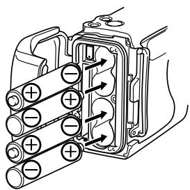 CASIO GV-20 - Loading Batteries - 2