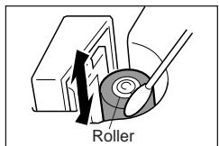 CASIO KL-60 - To clean the printer head and roller - 3