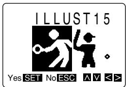 CASIO KL-7000 - To input illustrations - 2