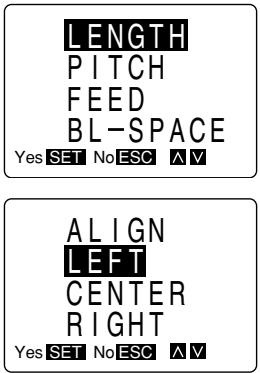 CASIO KL-7000 - To specify text alignment - 1