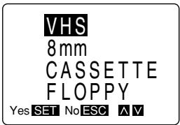 CASIO KL-7000 - To specify your own tape length - 2