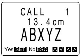 CASIO KL-7000 - Recalling Data - 2