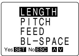 CASIO KL-7000 - To specify your own tape length - 1