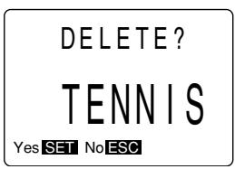 CASIO KL-7000 - To delete a preset layout label from memory - 6
