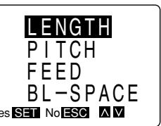 CASIO KL-7000 - To specify the block spacing - 1