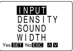 CASIO KL-7000 - To adjust the print density - 1