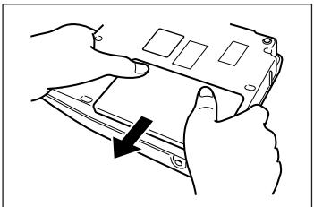 CASIO KL-7000 - To replace the main batteries - 1