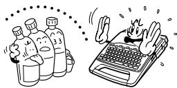 CASIO KL-7000 - Important Precautions - 8
