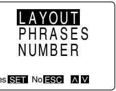 CASIO KL-7000 - To delete a preset layout label from memory - 1