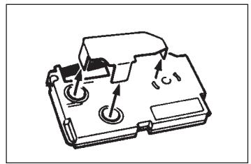 CASIO KL-7000 - To load a tape cartridge - 2