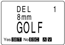 CASIO KL-7000 - To delete a preset layout label from memory - 4