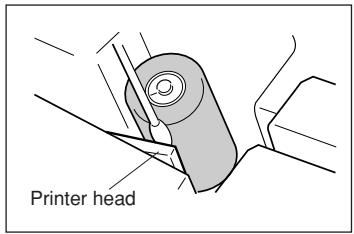CASIO KL-7000 - To clean the printer head and roller - 1