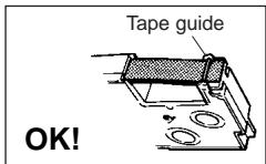 CASIO KL-7200E - To load a tape cartridge - 3