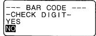 CASIO KL-8100 - To print a bar code - 1