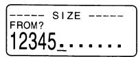 CASIO KL-8100 - To change character size using direct specification - 3