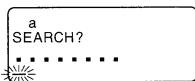 CASIO KL-8100 - To recall memory text using sequential search - 1