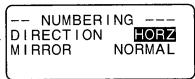 CASIO KL-8100 - To store a numbering format - 1