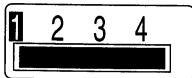 CASIO KL-8100 - To use a preset layout to create a label and print it - 4