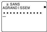 CASIO KL-8200 - Pour imprimer une étiquette de grande taille - 2