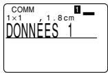 CASIO KL-8200 - Pour transmettre des données de la SF à l'imprimante - 1