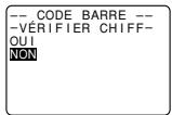 CASIO KL-8200 - Pour imprimer un code barres - 1