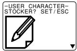 CASIO KL-8200 - Pour creer un caractere utiliser a partir d'un caractere existant - 5