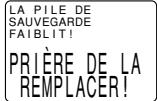 CASIO KL-8200 - Pile de soutien de la mémoire - 1